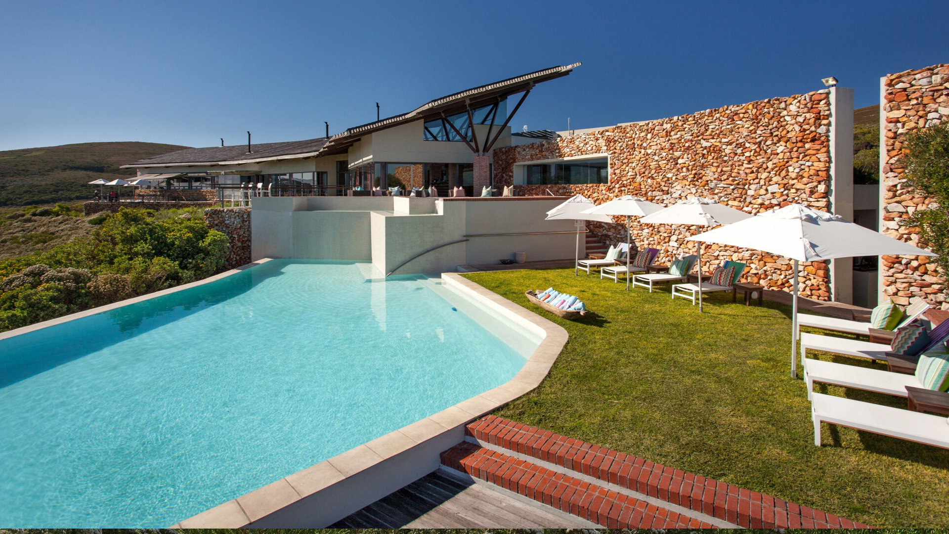 The Grootbos Forest Lodge Main Swimming pool