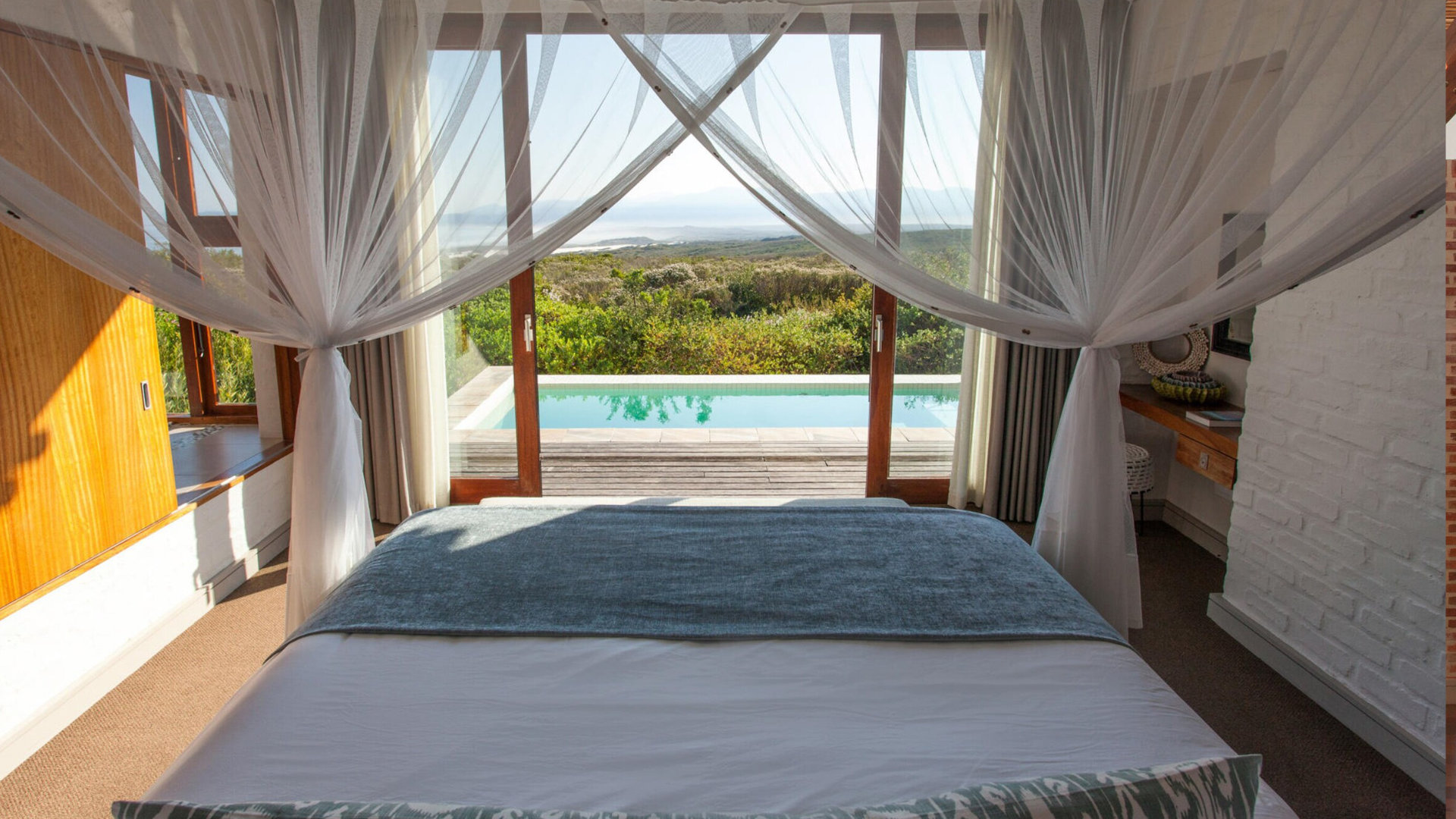 View from a Proivate Bedroom at the Forest Lodge